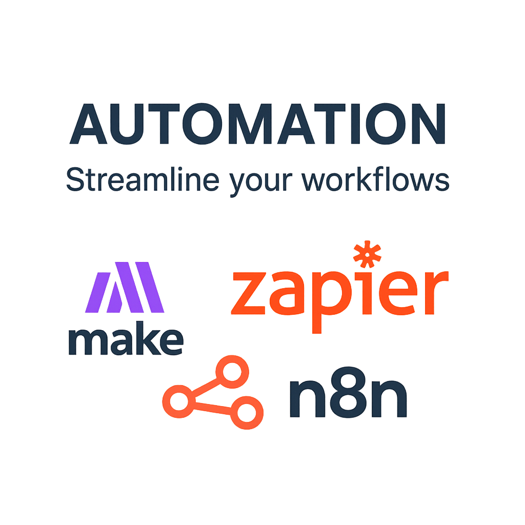 We build reliable automations with Zapier, Make.com, n8n & GoHighLevel